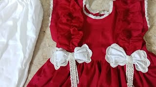 Beautiful Lawn Frock Design For Baby Girls 2024 [upl. by Akcirre510]