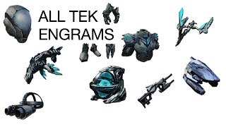 Ark How to get all tek engrams no bosses [upl. by Henrieta]