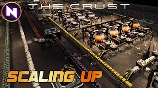 Scaling Up For Contract amp Laser Gun  THE CRUST  06  Lets Play [upl. by Mayeda]