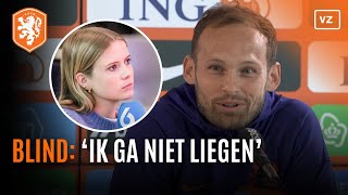 Daley Blind verrast Noa Vahle met antwoord Geen enkele andere Oranjespeler durft dit te zeggen [upl. by Aninaig]