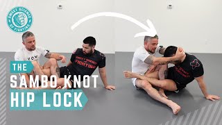 Sambo Knot Hip Lock Submissions On Reaped Leg [upl. by Aisha]