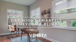 Introducing Veneta® Day Night Smartfit Honeycomb Blinds [upl. by Aihsinat142]