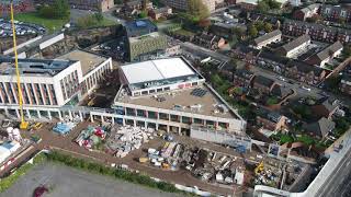 Drone footage of LJMU’s Copperas Hill development October 2020 [upl. by Nalloh889]