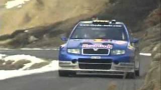 Gilles Panizzi  Hervé Panizzi Škoda Fabia WRC  Rallye Monte Carlo 2006 [upl. by Kampmann]