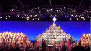 Dwyer High school Chorus performs at Epcot in the Candlelight Processional 2nd part [upl. by Meelas]