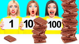 100 Layers of Food Challenge  Funny Moments by Multi DO Food Challenge [upl. by Anemaj]