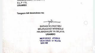 tangazo la Ajira leo Utumishi tamisemi Ajira Mpya nafasi za kazi [upl. by Tolland]