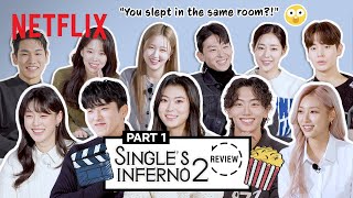 Part 12 Cast of Single’s Inferno 2 reunite to watch their show and talk about what happened ENG [upl. by Ednyl]