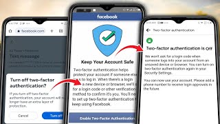 Fix Keep Your Account Safe Facebook 2FA Problem  Enable Two Factor Authentication Facebook Problem [upl. by Andonis774]