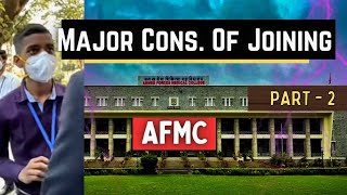 All Major Cons Of Joining AFMC  AFMC Bond Explained [upl. by Yeblehs459]