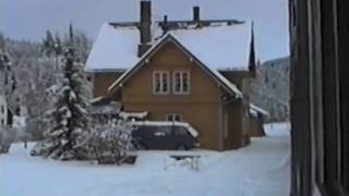 Rørosbanen med Di3 Røros nov 1993 [upl. by Anaes]