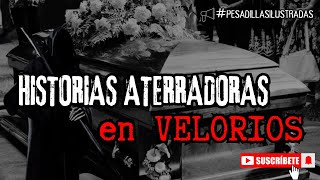 3 RELATOS PARANORMALES en VELORIOS FUNERALES [upl. by Naerad447]