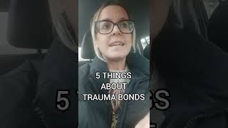 5 Facts About Trauma Bonds narcissism [upl. by Adnor]