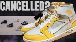 CANCELLED OFFWHITE AIR JORDAN CANARY NEVER HAPPENING AND A MA MANIERE AJ3 RAFFLES [upl. by Einaeg]