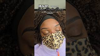 Ombre Powder Brows greenvillenc ombrebrows skincare browwax waxing selfcare [upl. by Alejo]