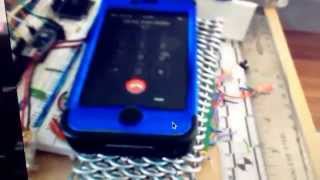 ESP8266 making phone call when triggered by button [upl. by Lianne]