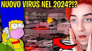 LE PREVISIONI DEI SIMPSONS PER IL 2024 [upl. by Hauck]