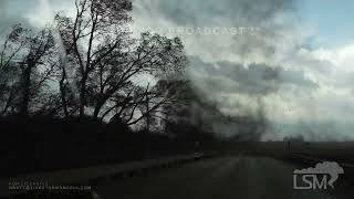 04262024 WaverlyElkhorn NE  Extreme Tornado Up Close with Damage [upl. by Haliled315]