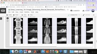 Deep Learning 16 Image denoising Fashion dataset using Neural Network Auto Encoders [upl. by Kornher]