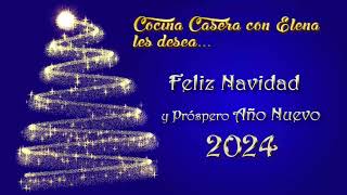 ⛄🎄Felicitación de Navidad y Año Nuevo 2024🎄 🎅 Merry Christmas and Happy New Year 2024🎄⛄ [upl. by Kask442]