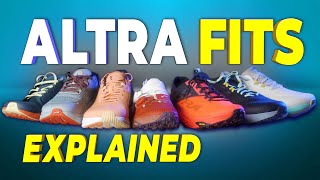 ALL the DIFFERENT FITS of the Altra Line Finally Explained  Altra Fit Comparison  Run Moore [upl. by Sirehc]