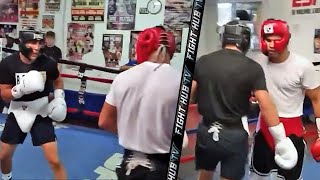 Teofimo Lopez LEAKS Rolly Romero SPARRING BEATDOWN after DISS to De La Hoya [upl. by Tandie756]