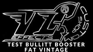 Fender Guitar test  VL EFFECTS bullitt booster fat vintage By Alex Alesk Turbé [upl. by Ylak753]