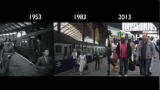 London to Brighton Train Journey 1953  2013 [upl. by Selohcin]