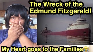 FIRST TIME REACTING TO quotThe WRECK Of The Edmund Fitzgeraldquot gordon lightfoot [upl. by Akinat]