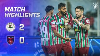 Highlights  ATK Mohun Bagan 20 Odisha FC  MW 17 Hero ISL 202223 [upl. by Rocray]