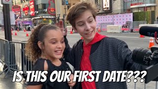 Our FIRST DATE SORINNE Sawyer Sharbino and Corinne Joy [upl. by Brittaney993]