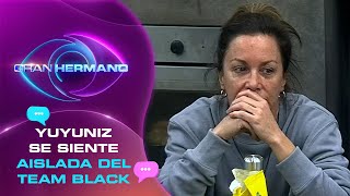 “LA VEO SOLA” Yuyuniz se siente aislada del Team Black  Gran Hermano Chile [upl. by Mashe]