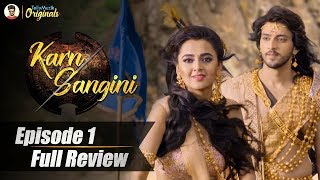 Karnsangini  Episode 1  Full Episode Review  Kaisa Laga Karnsangini  Tejasswi Prakash [upl. by Oicnecserc787]