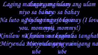 cooking ng ina mo parokya ni edgar lyrics [upl. by Karrah]