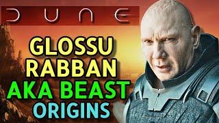 Glossu Rabban Origins  The Most Disturbing Terrifying amp Ruthless Harkonnen Who Is Satan In Flesh [upl. by Nugent361]