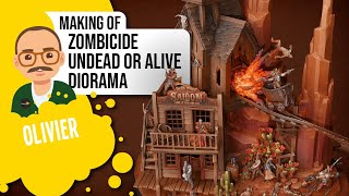 Making of Zombicide Undead or Alive Diorama ENGLISH [upl. by Champ]