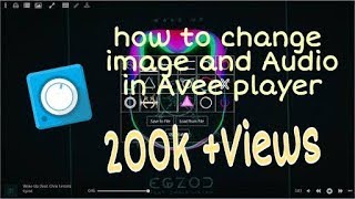 How to change image and audio in Avee player and clear the fix [upl. by Mathilde936]