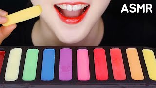 EDIBLE PASTEL ASMR EDIBLE EYE SHADOW ASMR FROZEN CHOCOLATE ASMR NO TALKING [upl. by Arita470]