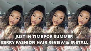 THE PERFECT STYLE FOR SUMMER FT BERRYS FASHION HAIR  INSTALL amp REVIEW [upl. by Hoffman]