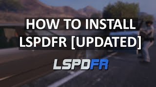 How to install LSPDFR as well as a ELS Police car pack [upl. by Annaej]