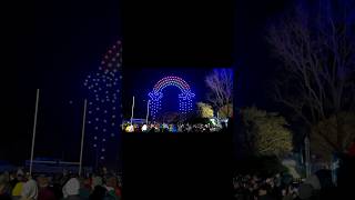 Matariki Drone Show 2024 in Dunedin NZ drone show newzealand night wow celebration [upl. by Ahsinom]