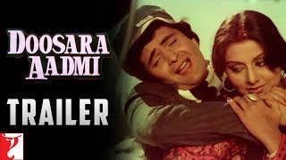 Doosara Aadmi  Official Trailer  Rishi Kapoor  Neetu Singh  Rakhee [upl. by Chucho]