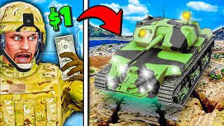 Trading 1 to BIGGEST Tank in GTA 5 [upl. by Elga]