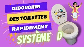 Déboucher des toilettes rapidement sans ventouse [upl. by Isteb]