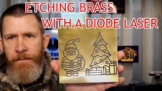 ETCHING BRASS WITH A DIODE LASER [upl. by Deyes909]