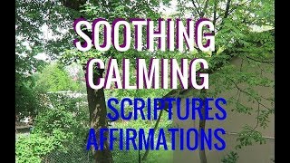 Soothing Scriptures Affirmations and Verse insomnia sleep anxiety depression [upl. by Nogras674]