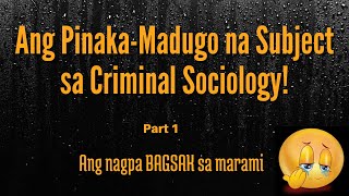 Criminological Research and Statistics  Part 1 [upl. by Dyane]