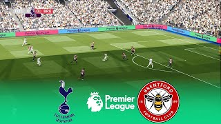 LIVE 🔴 TOTTENHAM vs BRENTFORD  Premier League 20242025 EPL  Full Match  eFootball Gameplay [upl. by Omero]