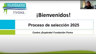 Proceso de selección ¡Supérate Fundación Poma 2025 [upl. by Fahey]