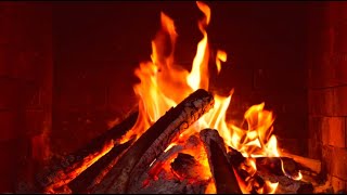 Nighttime Comfort ASMR Fireplace to Melt Away Stress and Tension  Peaceful Fire Sounds [upl. by Crooks]